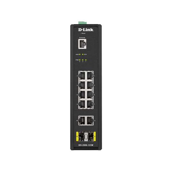 Buy D-Link DIS-200G-12SW 10 x 10/100/1000Mbps ports with 2 SFP ports + Outdoor Switch in [storefront]